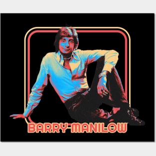 Barry Manilow - vintage portrait Posters and Art